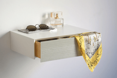VELADOR FLOTANTE CONTEMPORÁNEO DANÉS BLANCO 48CM - 2