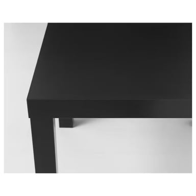 MESA AUXILIAR / VELADOR MINIMALISTA BIBÉI NEGRO 55CM - 3