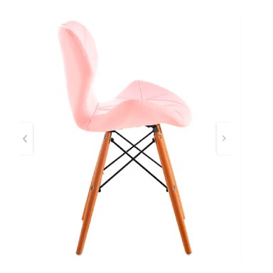 SILLA DE COMEDOR JUVENIL YACILA COLOR ROSA TU MESITA - 2