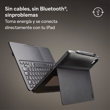 TECLADO PRO KEYS CONNECT CON TRACKPAD Y FUNDA PARA IPAD AIR 13'' (M3/M2) - 4