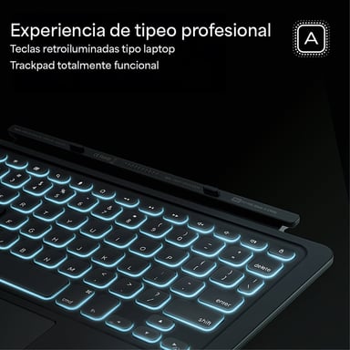TECLADO PRO KEYS CONNECT CON TRACKPAD Y FUNDA PARA IPAD AIR 13'' (M3/M2) - 5