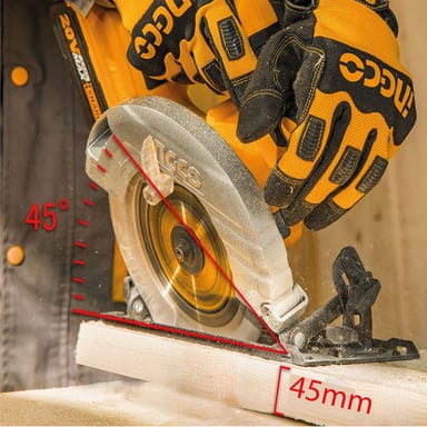 SIERRA CIRCULAR INGCO CSLI1851 BRUSHLESS 20V 7 1/4'' - 3