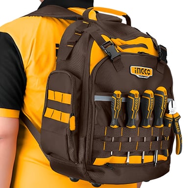 MOCHILA DE HERRAMIENTAS INGCO 8KG HBP01028 - 6