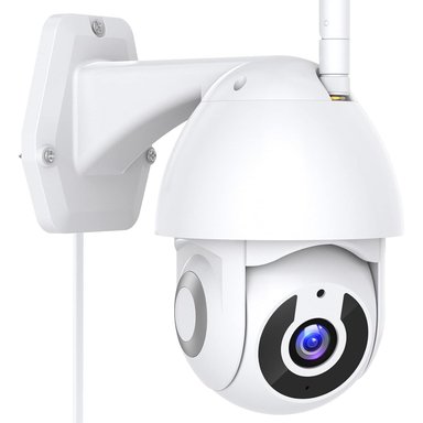 CÁMARA SEGURIDAD EWTTO ET M5396 INTELIGENTE EXTERIORES O INTERIORES HD 360° HASTA 128 GB NO INCLUYE EL MICRO SD - 1
