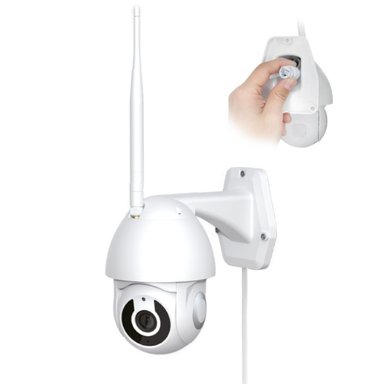 CÁMARA SEGURIDAD EWTTO ET M5396 INTELIGENTE EXTERIORES O INTERIORES HD 360° HASTA 128 GB NO INCLUYE EL MICRO SD - 4