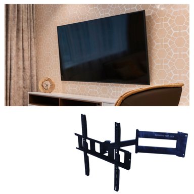 RACK GIRATORIO 32” A 65” PARA TV TOP3265G2L 2 BRAZOS - 3