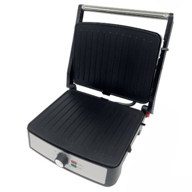 GRILL PANINI BOSKKO BK 430SG 2200 WATTS 23 X 29CM ANTIADHERENTE NEGRO - 4