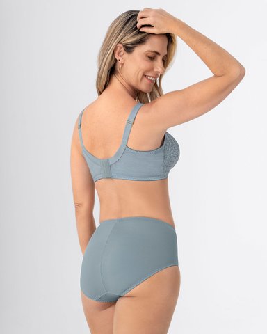 BRASIER DE CONTROL SUAVE CON COPAS COMPLETAS EN ENCAJE - 4