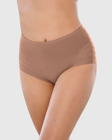 CALZÓN FAJA CLÁSICO CON BANDAS DE TUL - 1