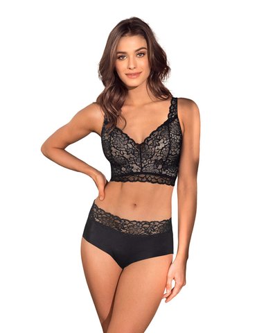 BRASIER TIPO BUSTIER SEXY SUPPORT CON CUBRIMIENTO DE ESPALDA - 1