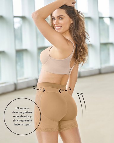 CALZÓN FAJA TIPO SHORT LEVANTA COLA - 5