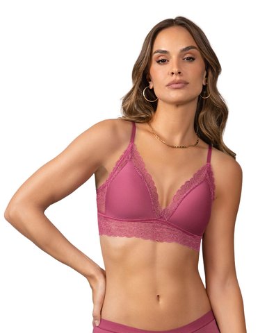 BRALETTE EN ENCAJE SEXY Y NATURAL - 1