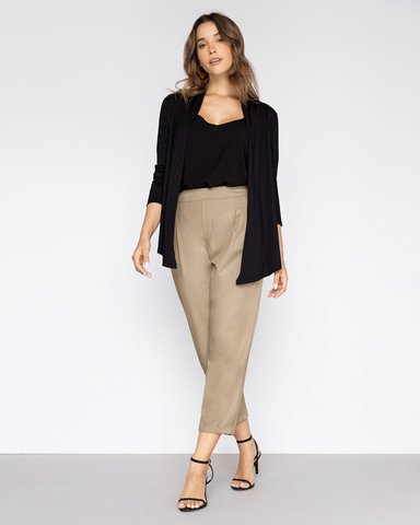 CAMISETA ABIERTA MANGA LARGA CON CAÍDA EN LATERALES - 3