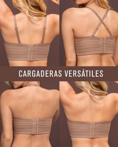 BRASIER TIPO BUSTIER SUPPORT STRAPLESS - 5