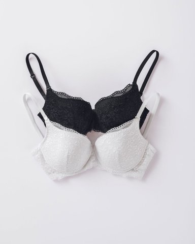 BRASIER DE REALCE SUAVE EN ENCAJE - 5