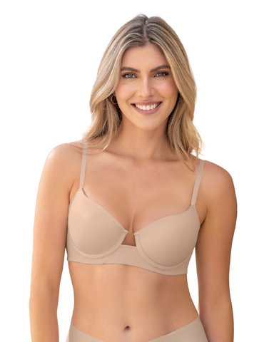 BRASIER DE REALCE ALTO CON ESCOTE PROFUNDO - 1