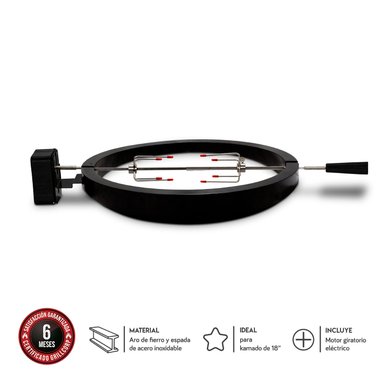 ROTAGRILL GRILLCORP KAMADO 18 PULGADAS - 1