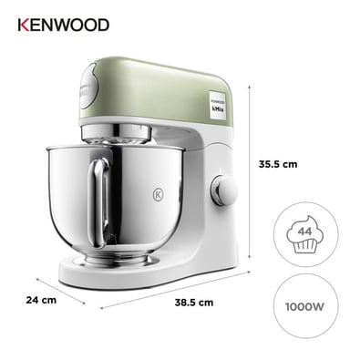 BATIDORA PEDESTAL KENWOOD KMIX 5L KMX760AGR VERDE CLARO - 3