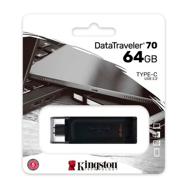 MEMORIA USB TIPO C KINGSTON 64GB - 1