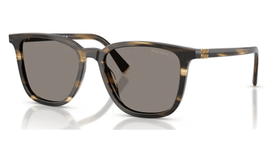 LENTES DE SOL MIU MIU MODELO SMU B03 MARRÓN TORTOISE ELEGANTE - 1