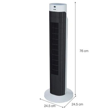 VENTILADOR DE AIRE SOLE TIPO TORRE SOLE 76CM SOLAIR019 BLANCO - 4