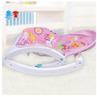 SILLA MECEDORA MUSICAL Y VIBRADOR MUSIC ROSADO MONNIT PLAST - 4
