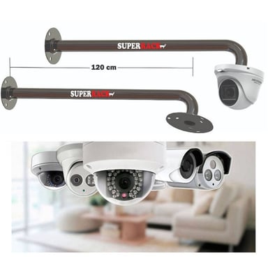 RACK PARA CÁMARA DE SEGURIDAD DOMO 120 CM DISTANCIA - 2