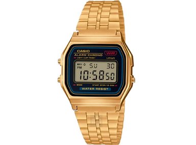 RELOJ CASIO DORADO VINTAGE A159WGEA-1 UNISEX - 1