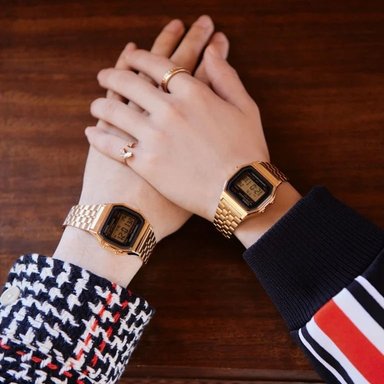 RELOJ CASIO DORADO VINTAGE A159WGEA-1 UNISEX - 2