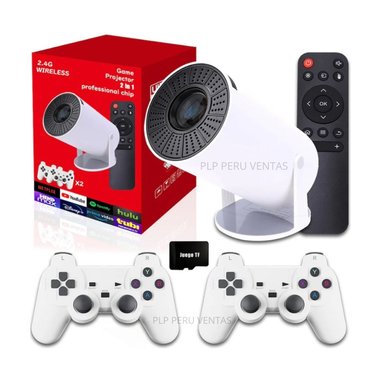 PROYECTOR CON JUEGOS 4K SMART HY300 ANDROID11 MANDOS - 1
