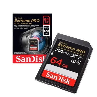MEMORIA SANDISK SD EXTREME PRO 64GB 200MB/S - 2
