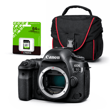 CÁMARA CANON EOS 5D MARK IV 4K CINEMA 30.4MPX CUERPO SOLO + KIT BÁSICO ACCESORIOS - 1