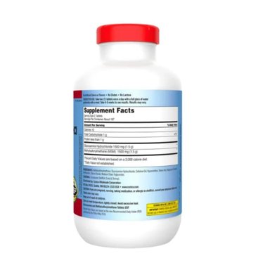 SUPLEMENTO GLUCOSAMINA CON MSM SIGNATURE KIRKLAND 1500 MG 375 TABLETAS - 2