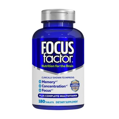 FOCUS FACTOR SUPLEMENTO PARA EL CEREBRO 180 TABLETAS - 1