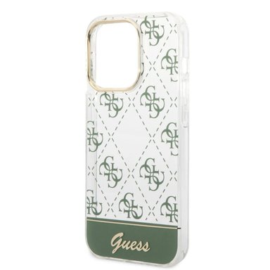 CASE IPHONE 14 PRO MAX GUESS TRANSLUCIDO VERDE - 1