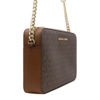 CROSSBODY MICHAEL KORS 35F8GTTC3B MARRÓN JET SET /BEIGE - 7