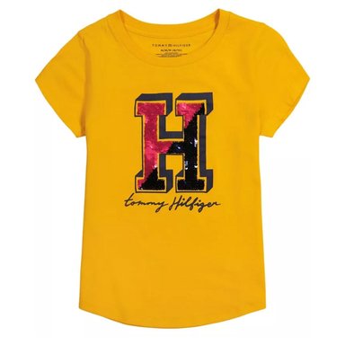 POLO ALGODÓN NIÑA TOMMY HILFIGER TGFFA12R LENTEJUELA REVERSIBLE - 1