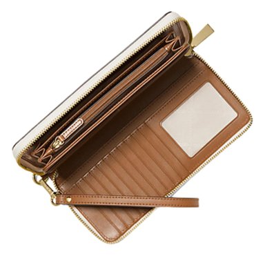 BILLETERA MICHAEL KORS 35F8GTVT3B-VAINILLA BEIGE CONTINENTAL - 2