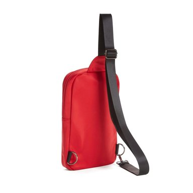 MOCHILA GUESS SLING-BAG ROJO CROSSBODY STRIPED - 4