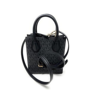 CARTERA MICHAEL KORS MERCER- CUERO NEGRO CROSSBODY MERCER XS - 3