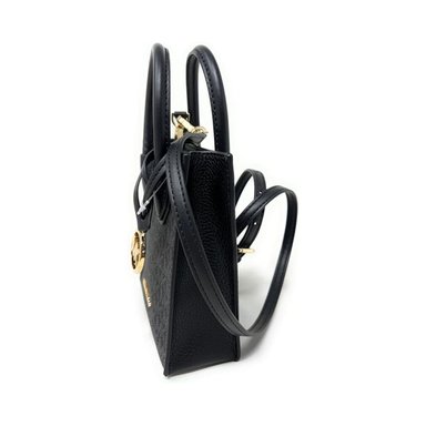 CARTERA MICHAEL KORS MERCER- CUERO NEGRO CROSSBODY MERCER XS - 4