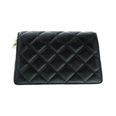 CARTERA VERSACE 699177 NEGRO JEANS COUTURE CHARM CHAIN - 4