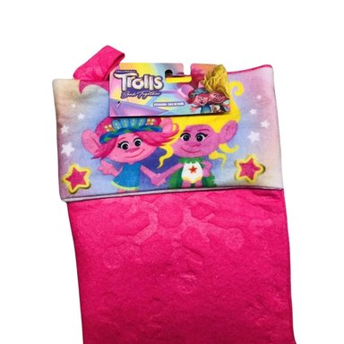 BOTA NAVIDEÑA TROLLS - ROSA - 2