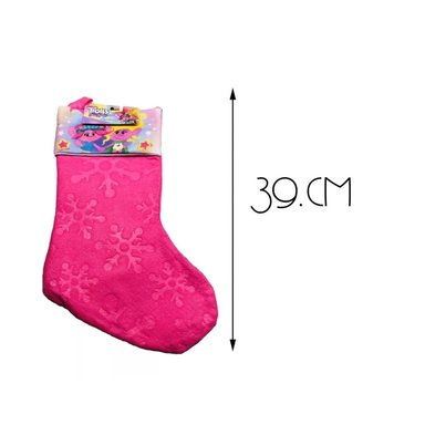 BOTA NAVIDEÑA TROLLS - ROSA - 4