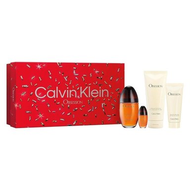 GIFT SET CALVIN KLEIN MUJER OBSESSION EDP100ML + EDP15ML + GEL + LOCIÓN CORPORAL - 2