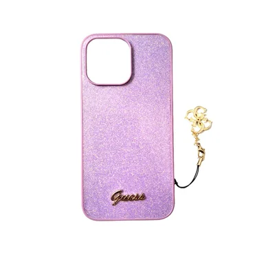 CASE PARA IPHONE 14 PRO MAX - MORADO BRILLOSO - 1