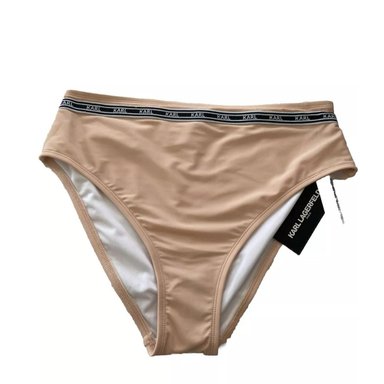 CALZON BIKINI BOTTOM KARL LAGERFELD TIRO ALTO - CORAL - 1