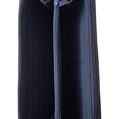 BILLETERA CON CIERRE PARA MUJER TOMMY HILFIGER AZUL - 3