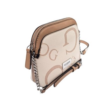 CARTERA CROSSBODY GUESS MEANVILLE TOP ZIP KHAKI - 2
