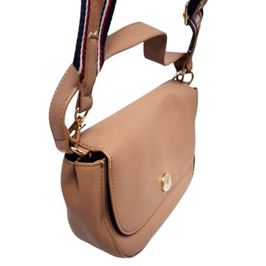CARTERA CROSSBODY DOBLE ASA TOMMY HILFIGER MARRON - 2
